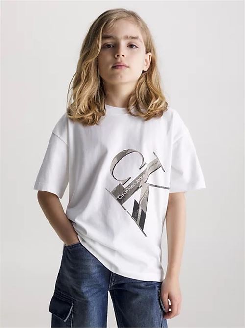 hyper real monogram CALVIN KLEIN JEANS | IB0IB01884YAF